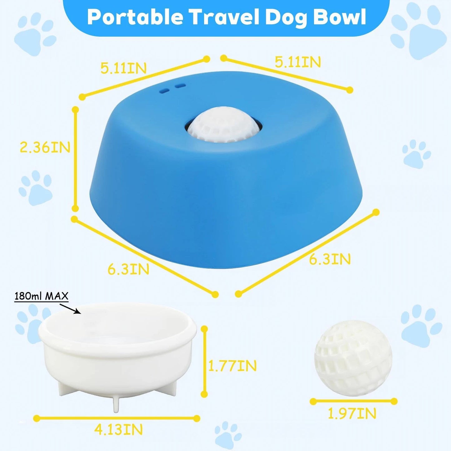 Dog Lick Toy, Slow Feeder & Anxiety Relief Licking Mat for Dogs & Cats, Non-Slip Suction Cup Interactive Food Dispenser for Food