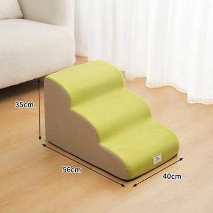Removable Washable Pet Stairs Non-Slip Dog Bed Steps