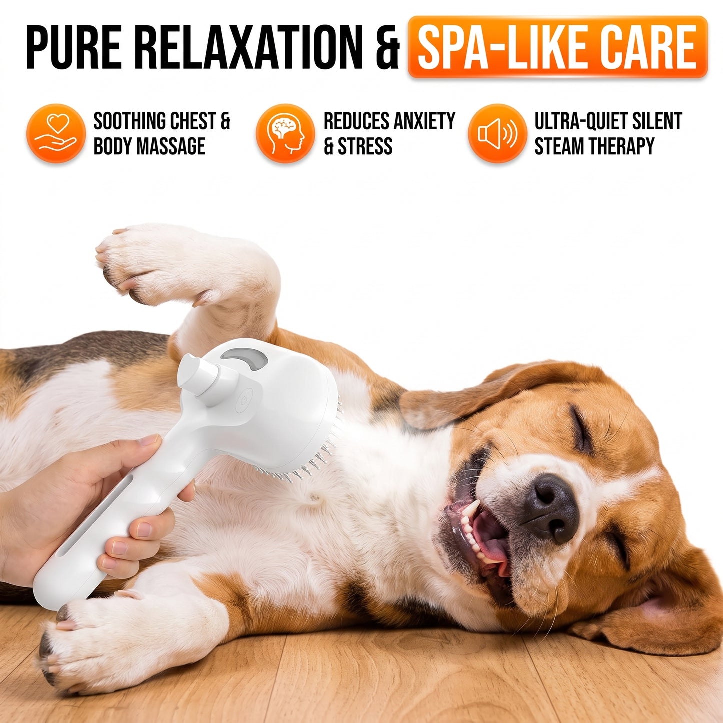 SteamGlide Grooming Brush