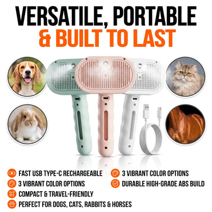SteamGlide Grooming Brush