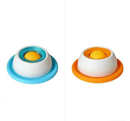 Pet Lick Feeder Bowl Slow Feeder for Dogs Cats Anti Anxiety Interactive Treat Toy Non-Slip Suction Licking Mat for Oral Care