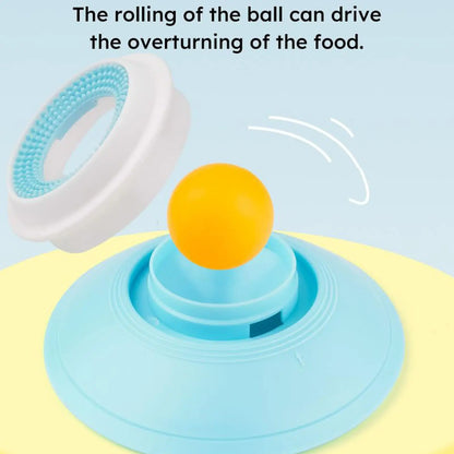 Pet Licking Bowl Dog Slow Feeder with Suction Cup Anti-Choking Snuffle Pet Calming Mat Pet Tongue Cleaning and Smell Toy