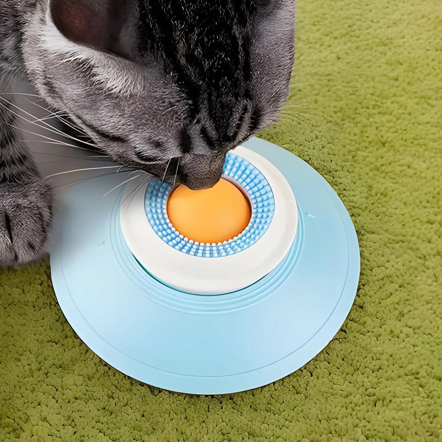 Pet Licking Bowl Dog Slow Feeder with Suction Cup Anti-Choking Snuffle Pet Calming Mat Pet Tongue Cleaning and Smell Toy