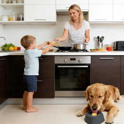Dog Lick Toy, Slow Feeder & Anxiety Relief Licking Mat for Dogs & Cats, Non-Slip Suction Cup Interactive Food Dispenser for Food