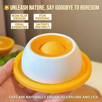 Pet Lick Feeder Bowl Slow Feeder for Dogs Cats Anti Anxiety Interactive Treat Toy Non-Slip Suction Licking Mat for Oral Care