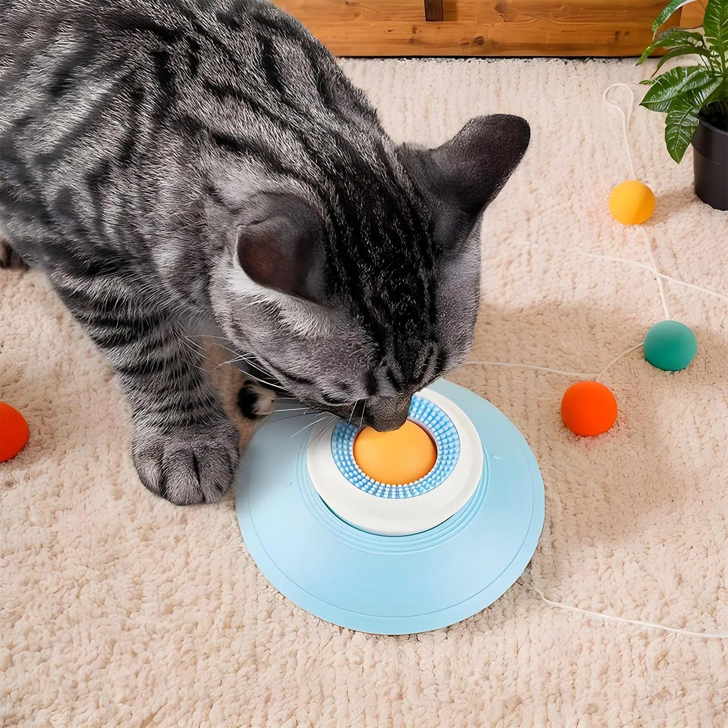 Pet Licking Bowl Dog Slow Feeder with Suction Cup Anti-Choking Snuffle Pet Calming Mat Pet Tongue Cleaning and Smell Toy
