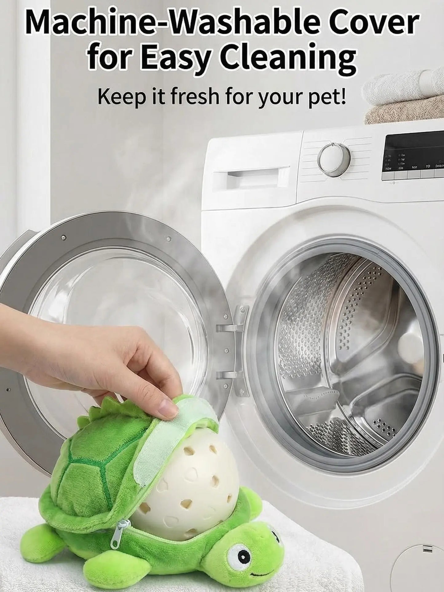 Interactive Dog Ball – Motion Activated Automatic Rolling Toy, USB Rechargeable & Squeaky, Self-Play Boredom Relief for Small Medium Dogs & Cats, Durable Indoor Outdoor Pet Toy